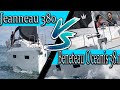 Sailing, Beneteau 38.1 vs Jeanneau 380