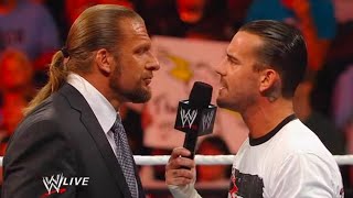 CM Punk on why he never accepted HHH's apology