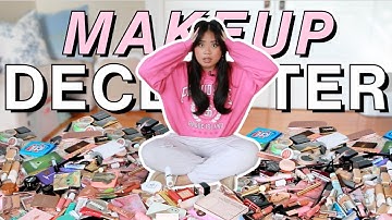 Getting RID of my makeup collection... my biggest declutter yet