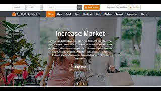 Responsive Shopping Cart CSS Template