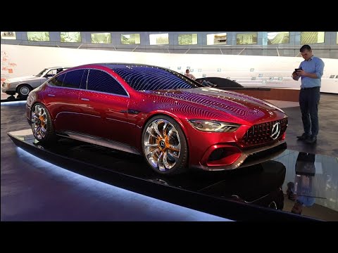 შოკისმომგვრელი AMG GT Concept / Vision Mercedes - Maybach 6