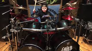 Bleed Me Dry - Memphis May Fire 🔥 Drum Cover - Age 8!