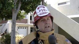 Handyman burned in Irvine house fire - 2011-03-09