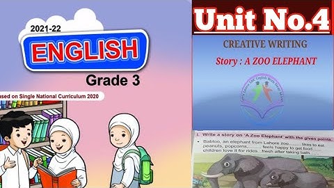 SNC ENGLISH ANSWERS , GRADE 3 , LESSON 4, Ptb new Syllabus 2021 , Onw Nation One Curriculum