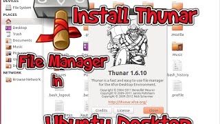 Install Thunar File Manager in Ubuntu Desktop Install Thunar File Manager in Ubuntu Desktop