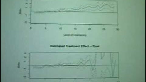 Econometrics in R using Zelig and MatchIt, part 5/5