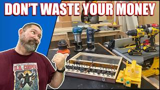 The Best & Worst Beginner Woodworking Tools
After just over 3 years of building my shop, Ive realized that Ive wasted money on some useless tools, so in this video, Ill discuss the best tools to start building your woodworking shop, and what to either avoid or put off! See some of my favorite tools below!
DeWalt Cordless Trim Router - https://amzn.to/3ZxwI10
DeWalt Table Saw - https://amzn.to/3MXzYvj
DeWalt Shop Vac - https://amzn.to/3MUiv6V
DeWalt Drill and Driver Set - https://amzn.to/3ZAtyKa
DeWalt 735 Planer - https://amzn.to/4espkbq
Good grief.... has this turned into a DeWalt commercial or what??
Wahuda 10 Inch Jointer - https://amzn.to/3XTKCtp The Best & Worst Beginner Woodworking Tools