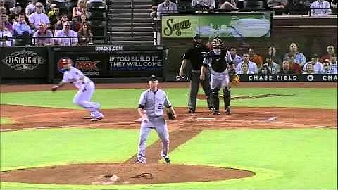 2011/08/30 Parra's two-run triple