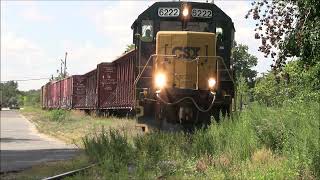 LAST RUNS: CSX L001 to Home Depot on weedy Westwood Industrial Track - 8/19/2026