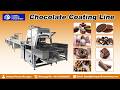 Chocolate Enrobing Line | Full Automatic Coating Line with Cooling Tunnel | Chocolate Enrober