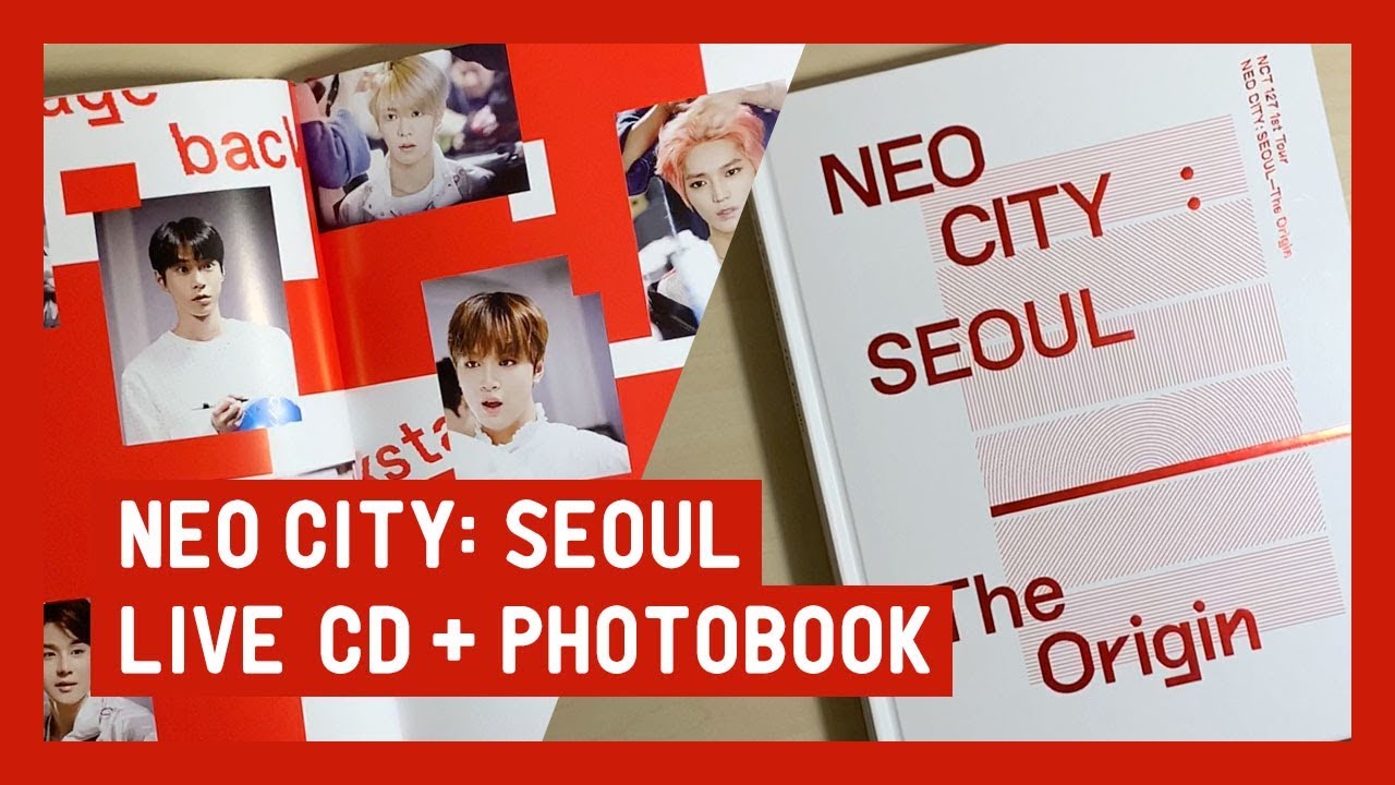 Unboxing ☆ NCT 127 엔시티 127 NEO CITY: SEOUL Concert Photobook + Live CD