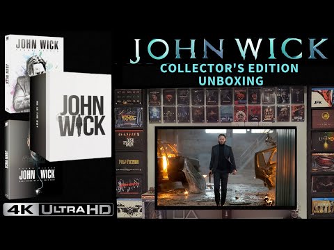 John Wick 4k Ultra HD Bluray Collector's Edition Unboxing. (THIS ...