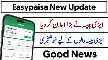 Easypaisa App New Update | Easypaisa Other County payment received