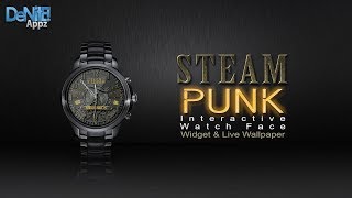 Steam Punk HD Watch Face, Widget & Live Wallpaper screenshot 1