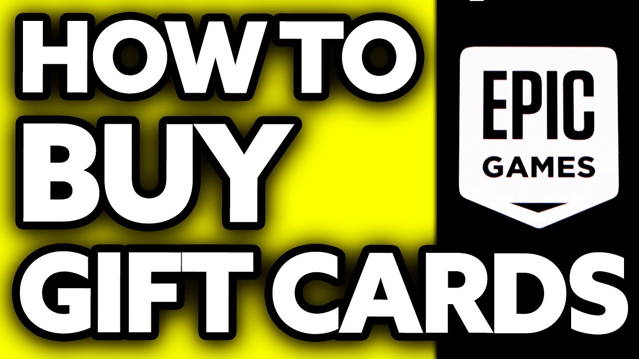 Epic games store gift card