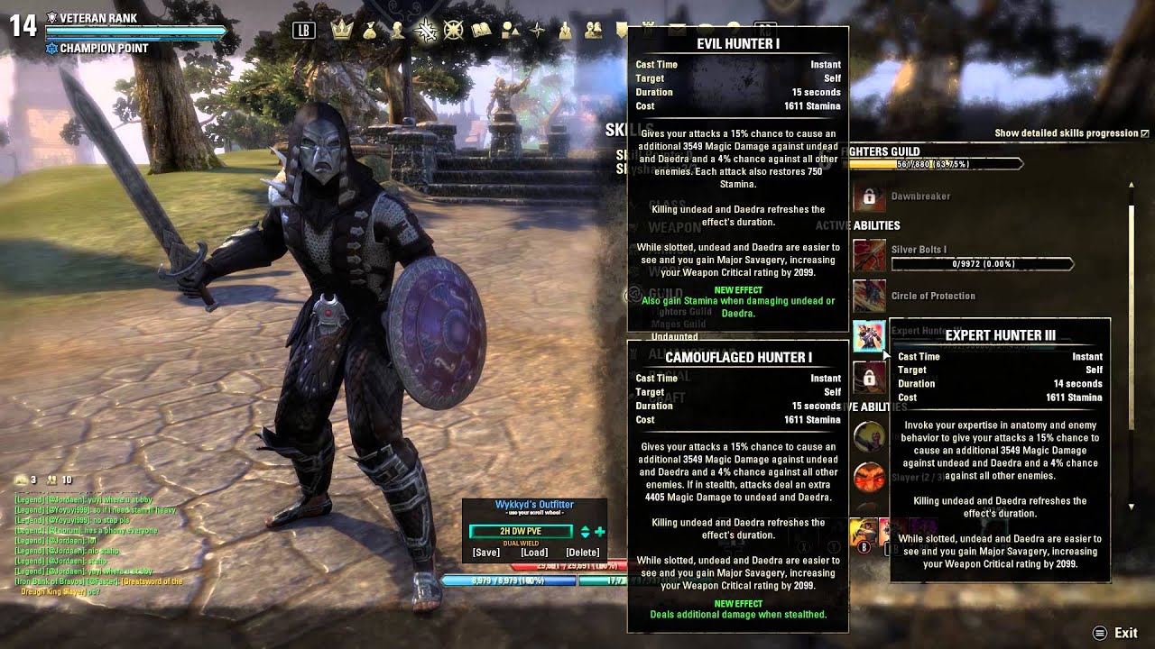 Eso Nightblade Stamina Build Tank Eso Nightblade Stamina Build Tank