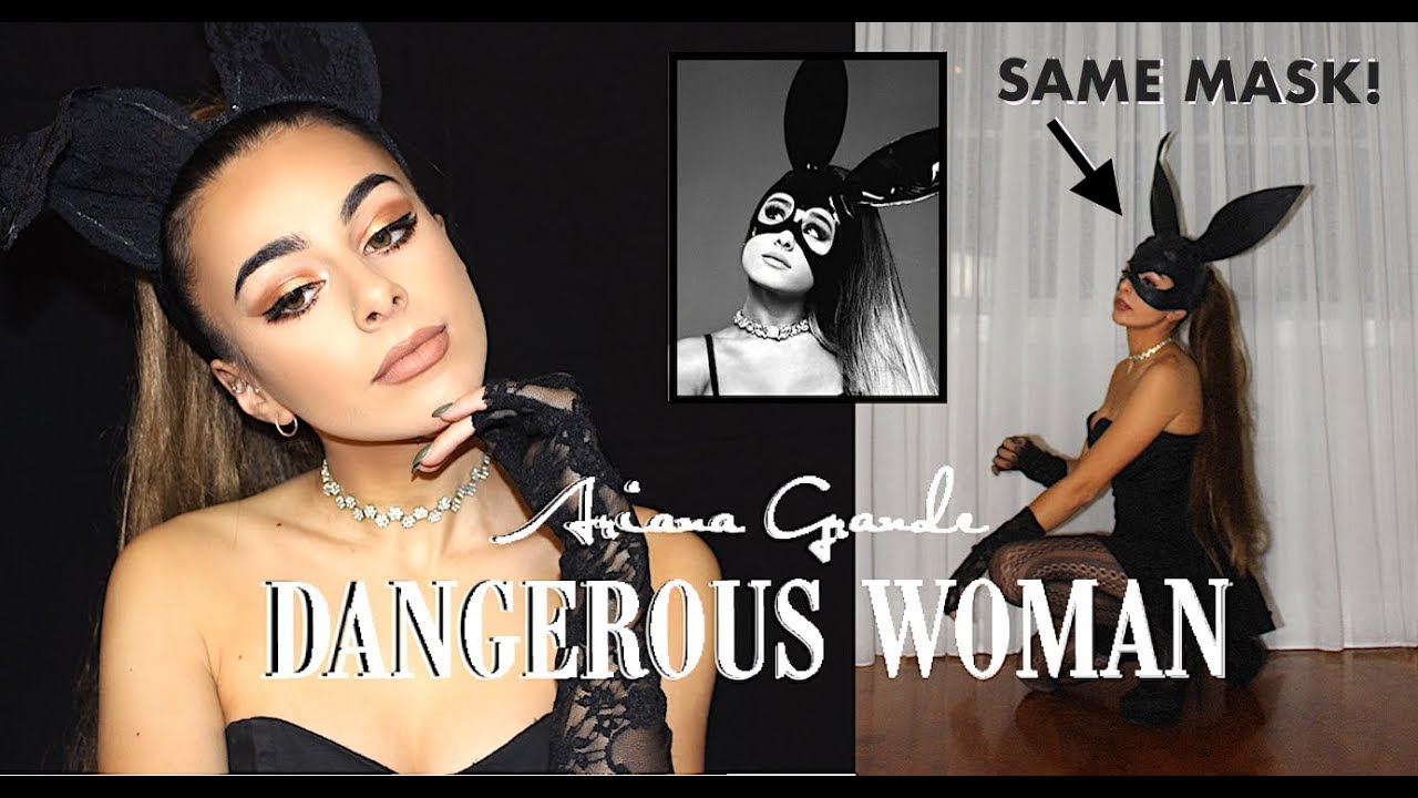 Ariana Grande Dangerous Woman Get The Look Makeup And Outfit 2017 Emilie Maggie