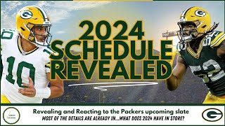 Green Bay Packers 2024 Schedule Revealed! Leaks have shown the schedule- what does it have in store?