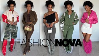 LOOK BOOK: STYLING MY FASHION NOVA CART (BOOTS, JACKETS, SETS, & MORE)