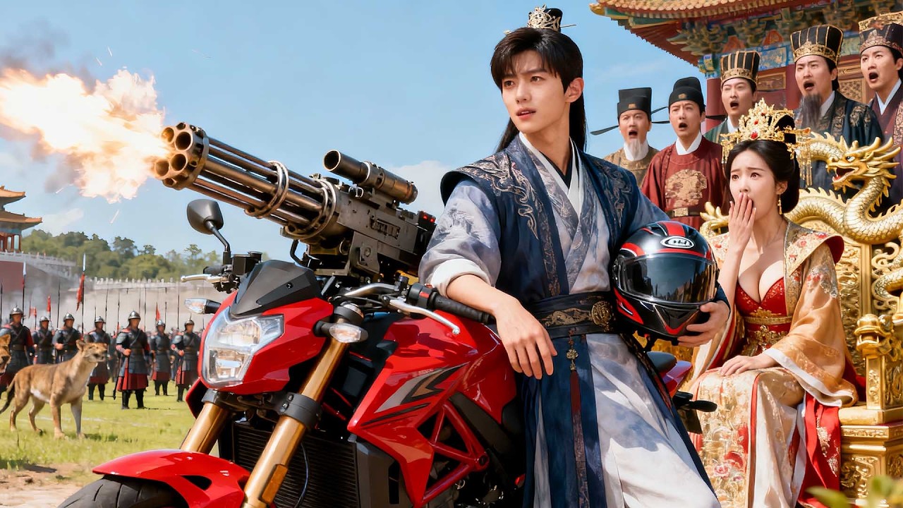 穿越成紈絝世子，開局就被丞相之女和未婚妻聯手追殺！我開着機車闖皇家獵場，組織老弱病殘成現代軍隊反手用火藥轟穿匈奴十萬鐵騎！ MSDJ