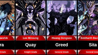 All Named Shadows Of Sung Suho In Solo Leveling Raganrok. What National Level Hunter Is Shadow?