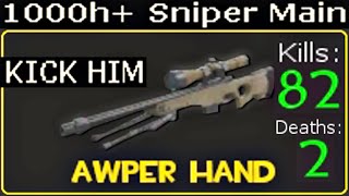 The Suspicious AWPer🔸1000+ Hours Sniper Main (TF2 Gameplay)