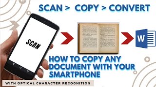 OCR Optical Character Recognition. How to scan, copy and convert any document with your smartphone screenshot 2