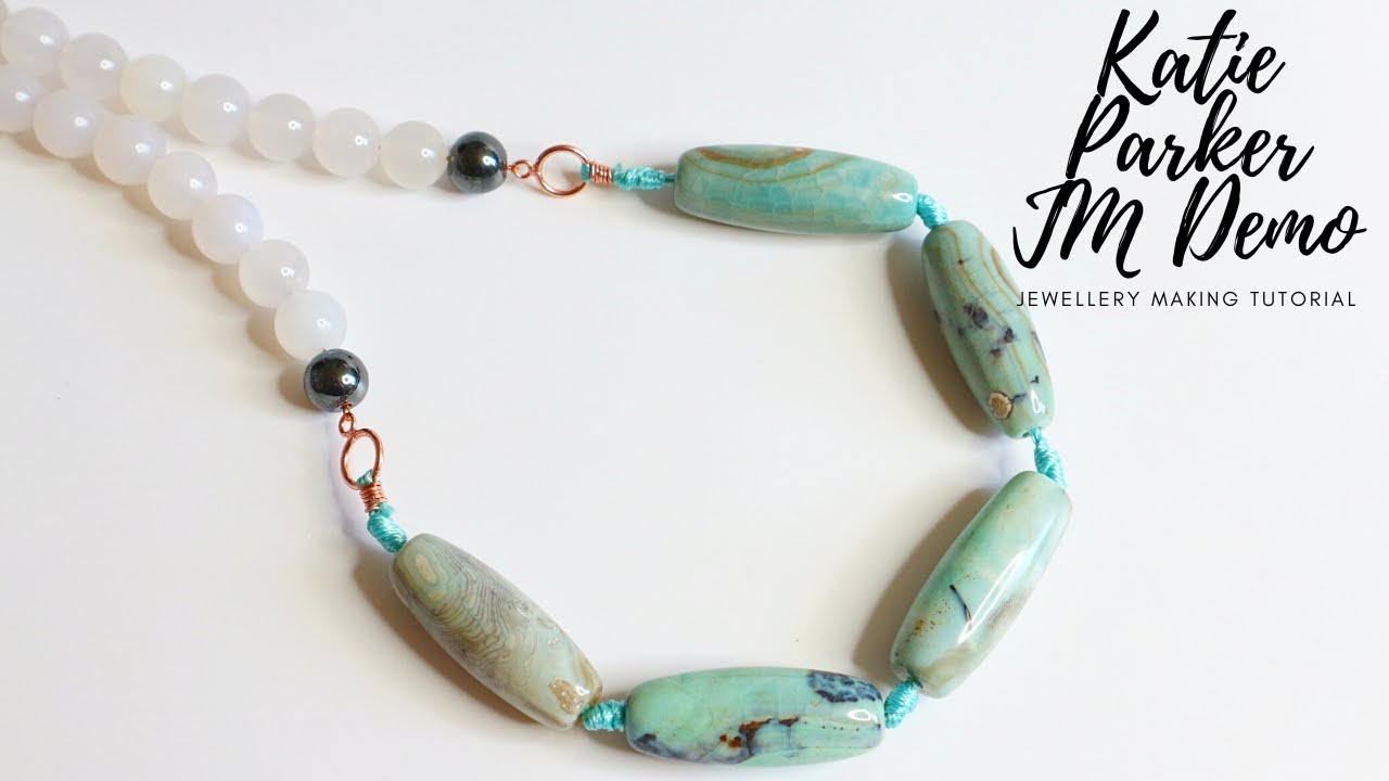 Demonstration for Jewellery Maker 01/07/2020 How to use findings