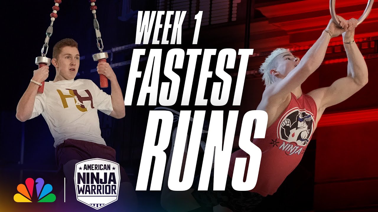 Top 5 Runs from Week 1 of Qualifiers | American Ninja Warrior | NBC ...