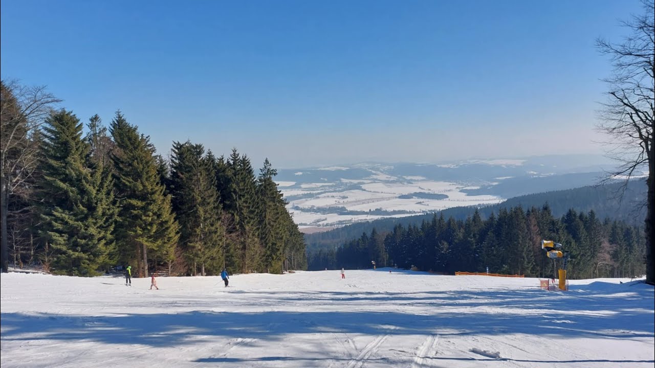 Horský Resort Buková Hora - Červená Voda 2025 - Snowpark a Funline [4K]