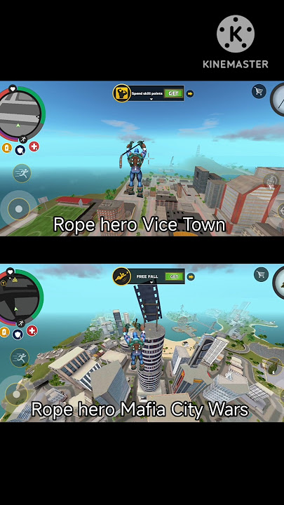 Rope Hero Mafia City Wars Vs Rope hero vice Town. Jump test
