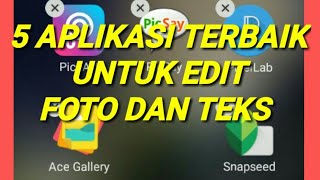5 Aplikasi terbaik untuk mengedit foto dan teks screenshot 4