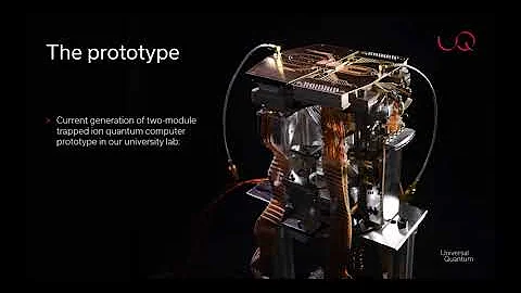 Careers in Quantum (CiQ) 2021: Professor Winfried Hensinger - Universal Quantum