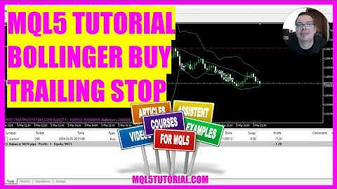 MQL5 Tutoriall - Bollinger Buy Trailing Stop explained (in 4 min)