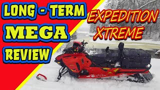SKI DOO EXPEDITION EXTREME REVIEW-LONG TERM #Snowmobile #PowerSports