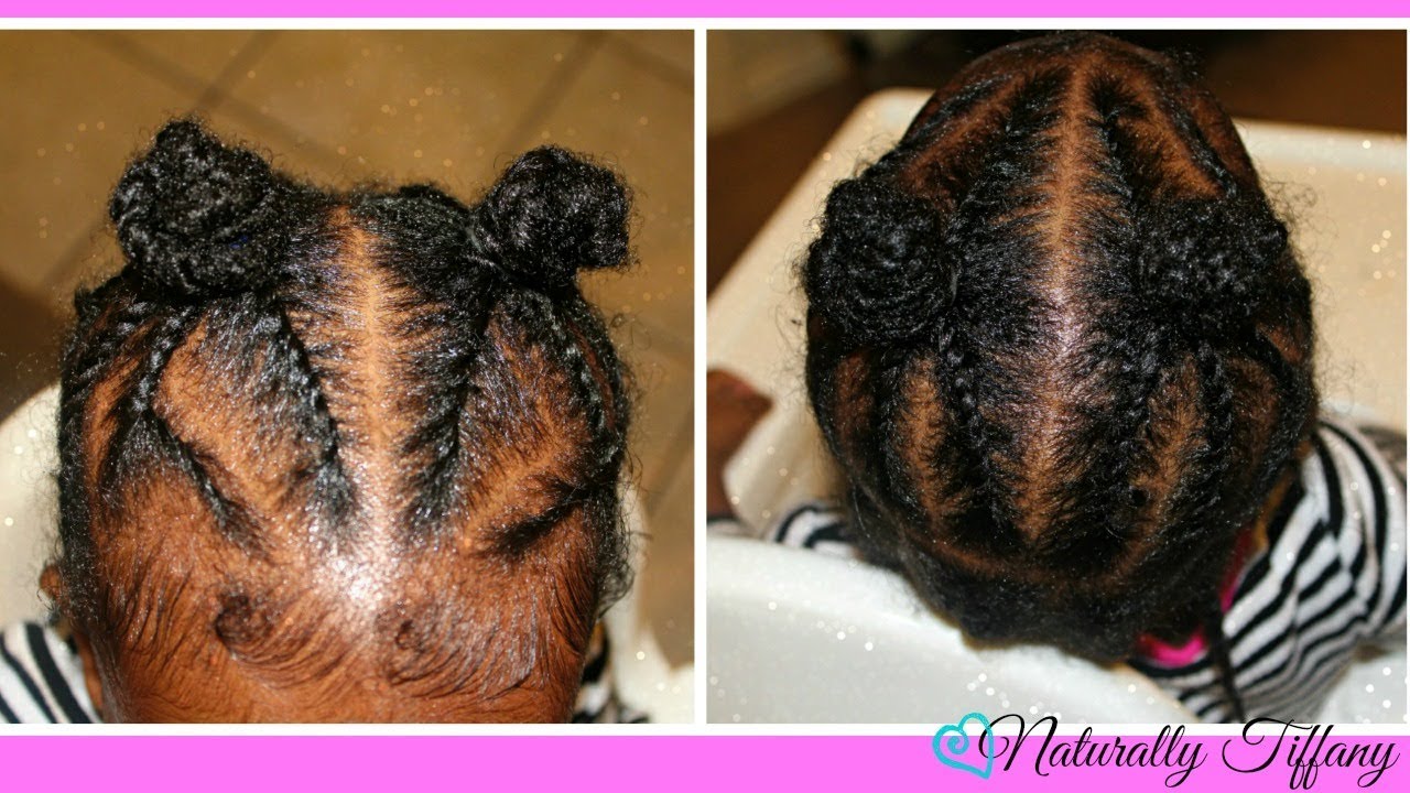 Cute And Simple Toddler Style Flat Twists Natural Hair Youtube