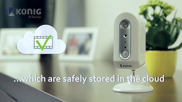 Konig Rechargeable IP Camera SAS-IPCAM300W Intro