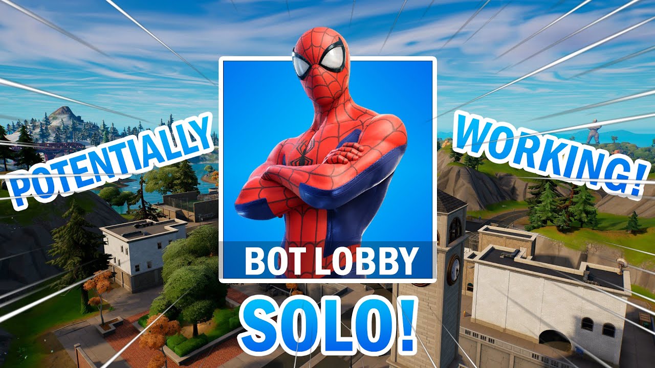 How to get BOT LOBBIES in Fortnite Chapter 3 *SOLO*! (Bot lobby ...