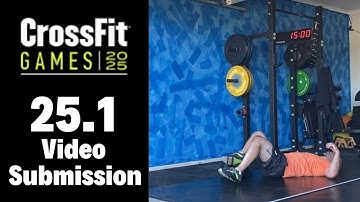 CrossFit Open 25.1 Video Submission | 2nd Attempt