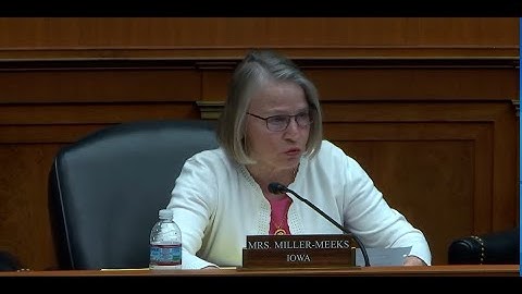 Rep. Miller-Meeks Speaks on Internet Privacy in Key E&C Communications & Technologies Hearing