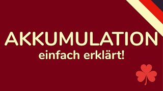 AKKUMULATION - schnell & einfach erklärt (rhetorische Mittel animiert) 🇩🇪