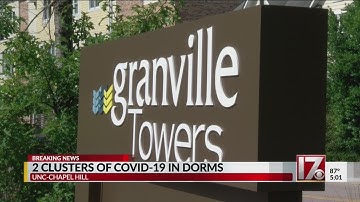 2 clusters of COVID-19 in dorms at UNC-Chapel Hill