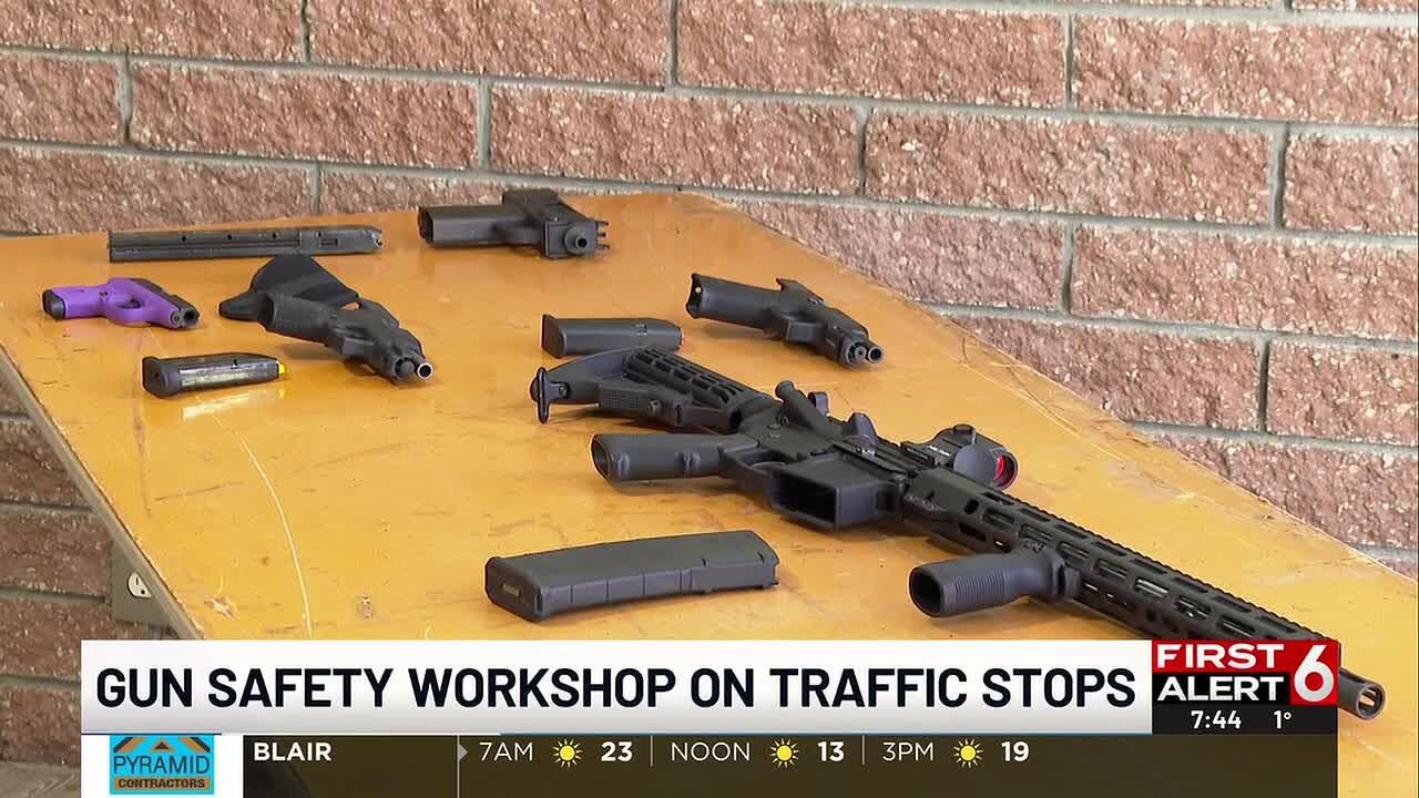 Bodyguard holds gun safety workshop after filing suit over Omaha traffic stop