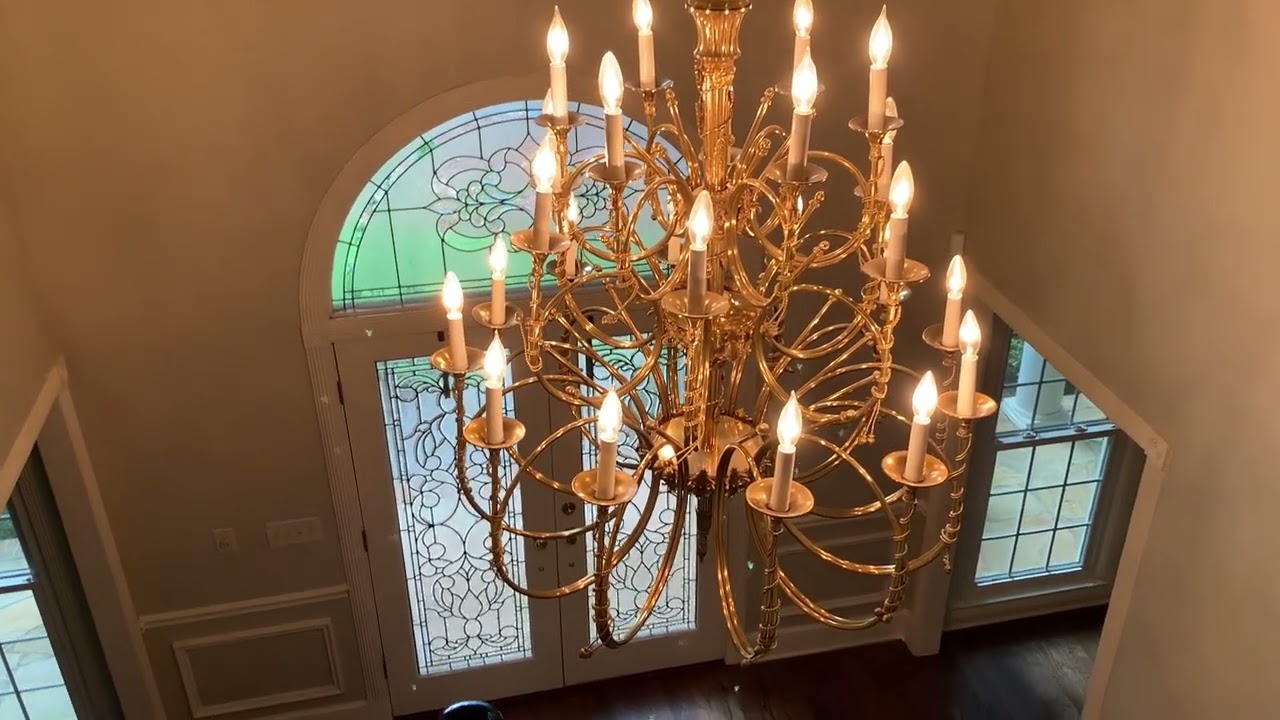 Ceiling items dusting