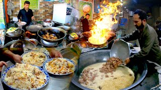 Kabuli pulao Recipe | Shinwari karahi recipe | Afghani Pulao | Street food in Afghanistan