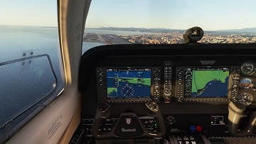 Microsoft Flight Simulator  - landing with TrackIR