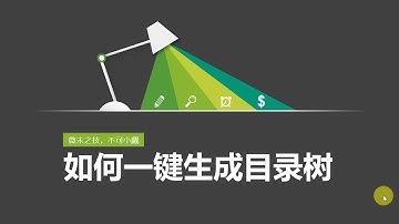 8 14 一键生成目录树