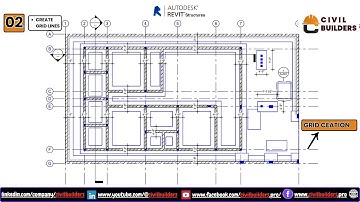 Revit Basic: Master Grid Lines in Revit 2024 in 2 Minutes | Class  2