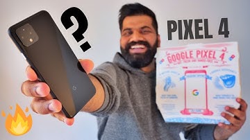 Google Pixel 4 Unboxing & First Look | RADAR + Crazy Camera | Pizza Edition🔥🔥🔥