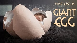Making a Giant Egg Photo Prop